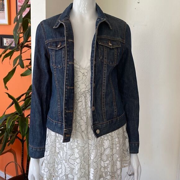 J. Crew Classic Denim Jacket Size XS - Picture 2 of 10